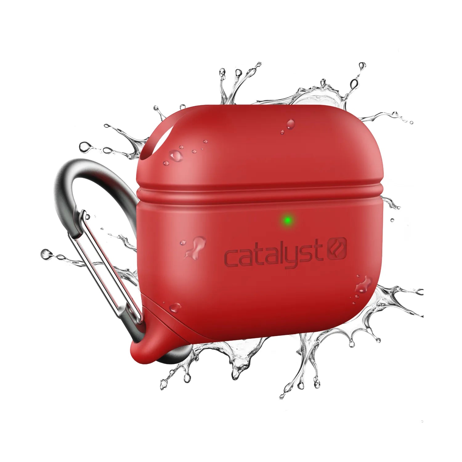 AirPods (Gen 3) - Waterproof Case + Carabiner