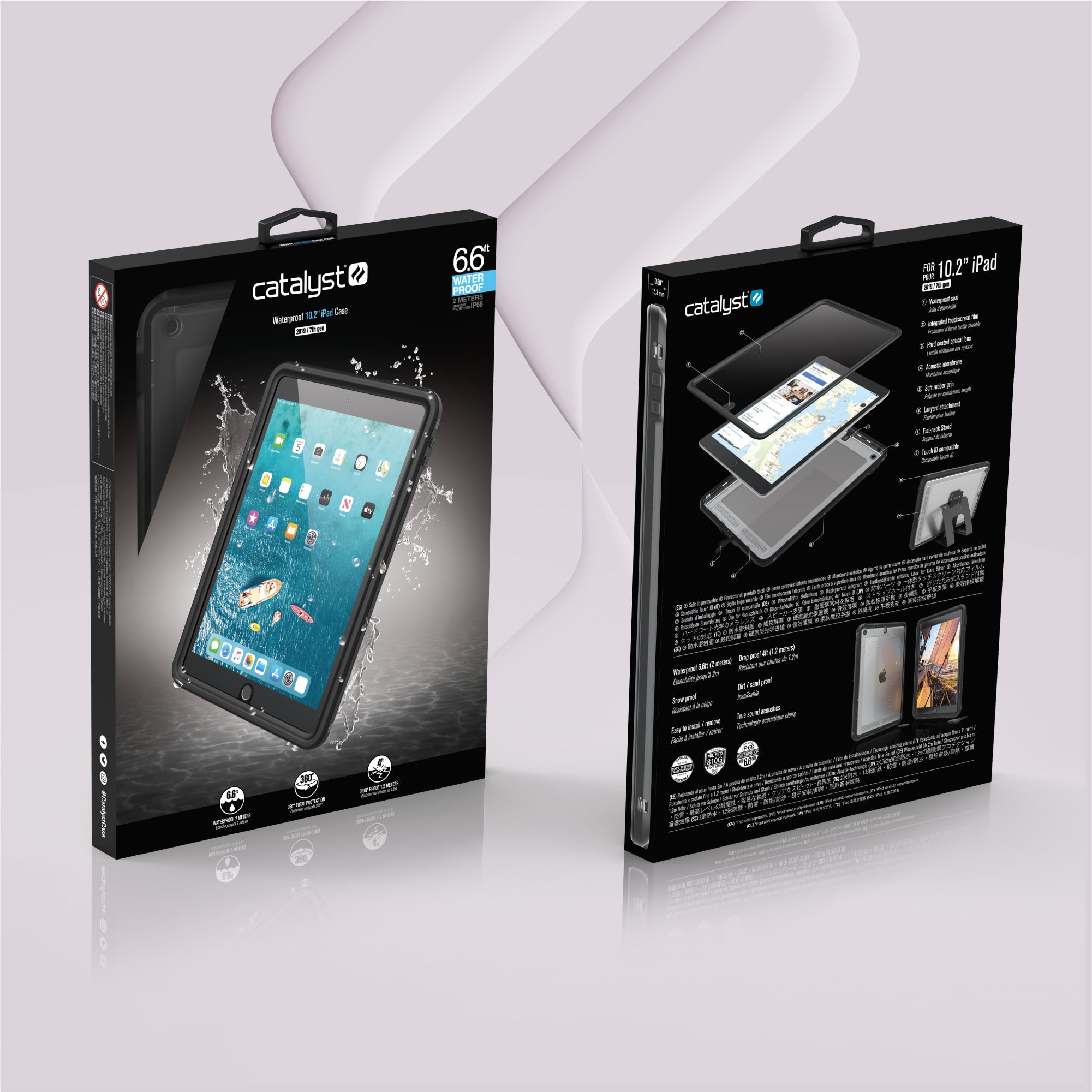 iPad (Gen 9/8/7), 10.2" - Waterproof Case-CA