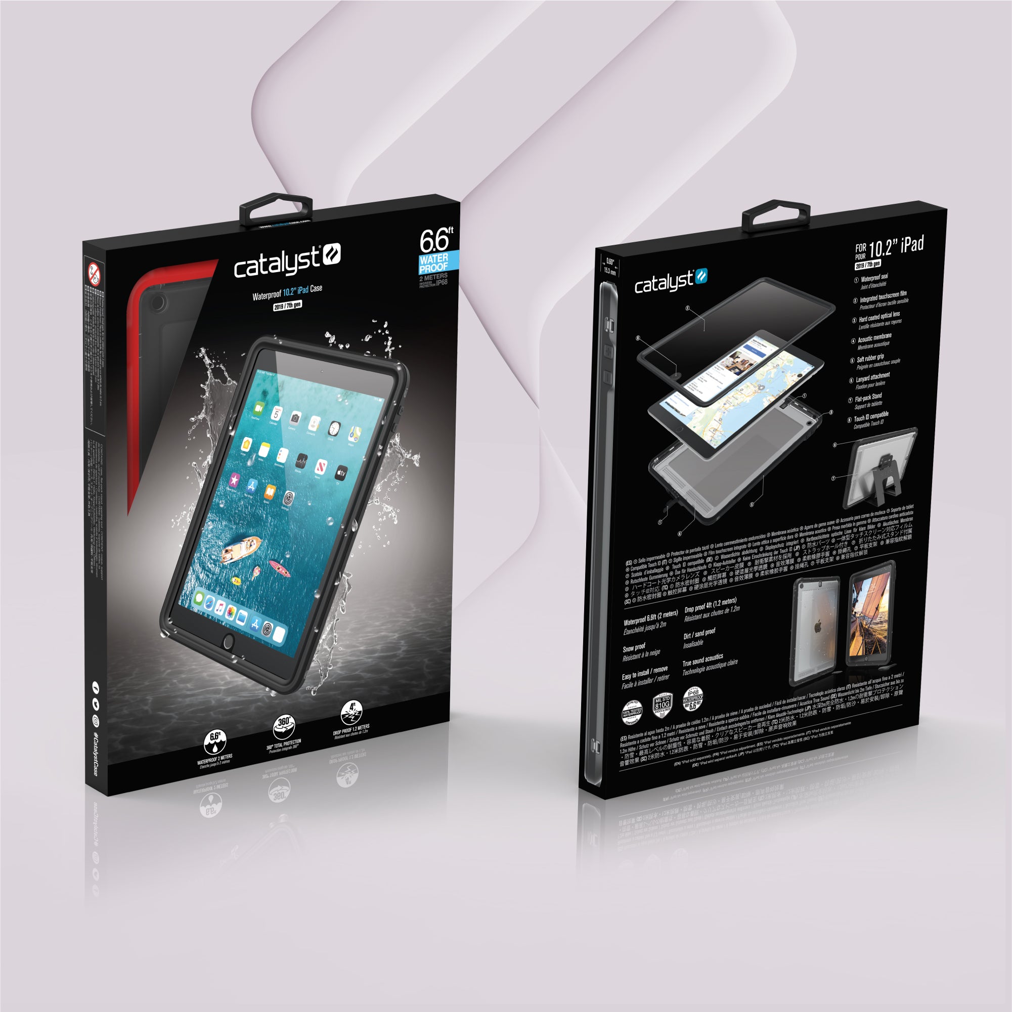 iPad (Gen 9/8/7), 10.2" - Waterproof Case-CA