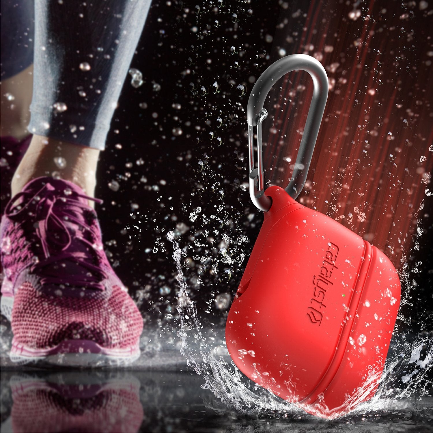 CATAPLAPDPRORED | Waterproof Case for AirPods Pro - Special Edition