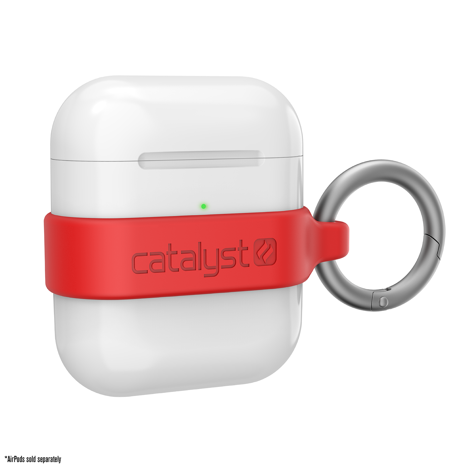 CATAPDLOOPRED | Minimalist Case for AirPods