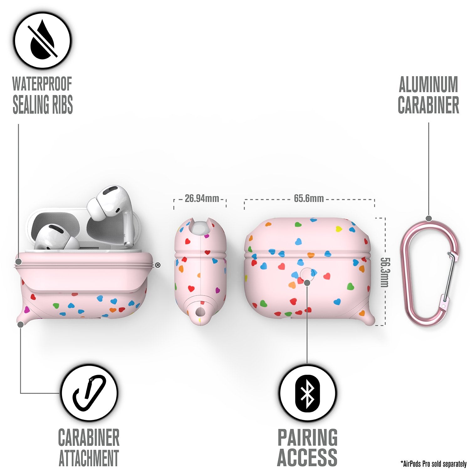 CATAPLAPDPROSWT | Waterproof Case for AirPods Pro - Special Edition