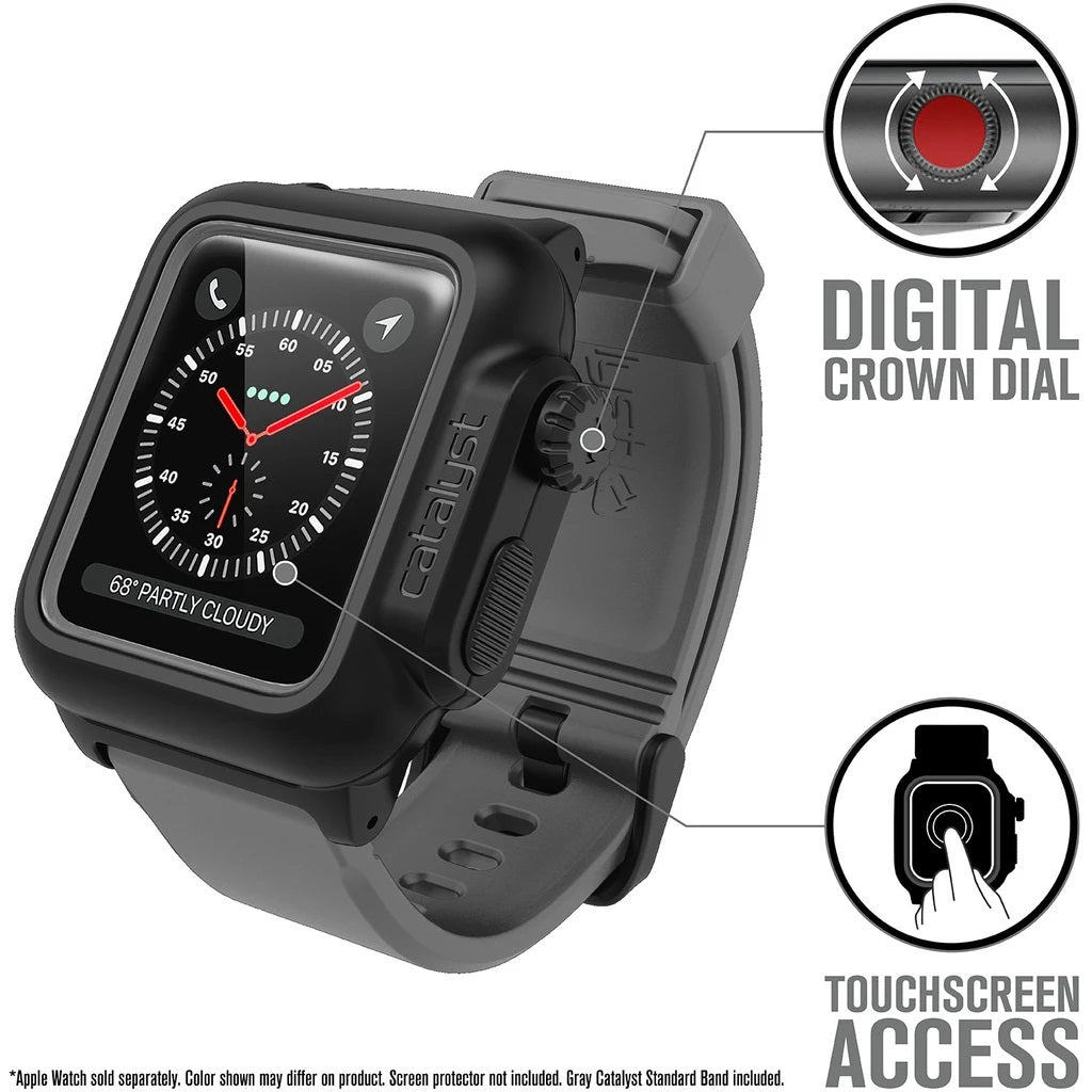 CAT42WAT3GRY | Waterproof Case for 42mm Apple Watch Series 3