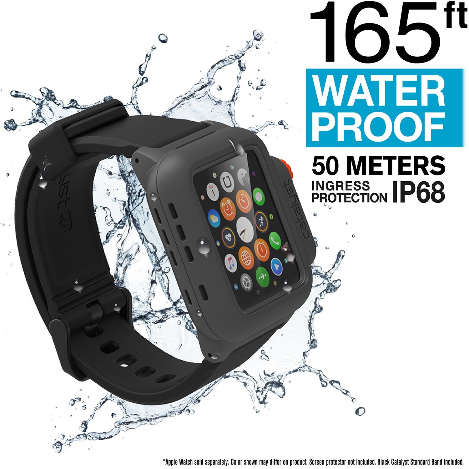 CATIWATRES | Waterproof Case for 42mm Apple Watch Series 1