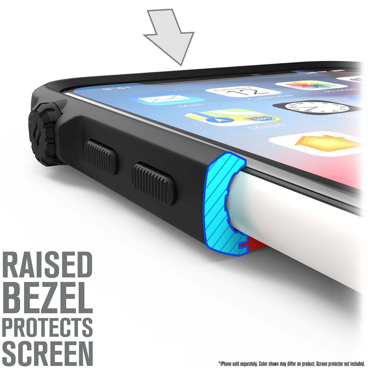 CATDRPHXBLKM | Impact Protection Case for iPhone XR