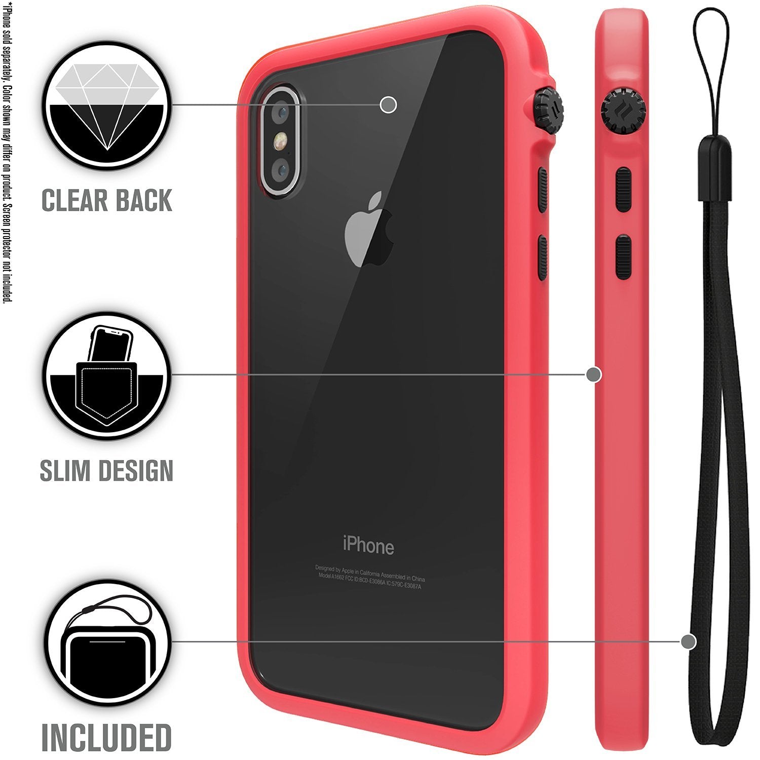 CATDRPHXCOR | Impact Protection Case for iPhone X/Xs