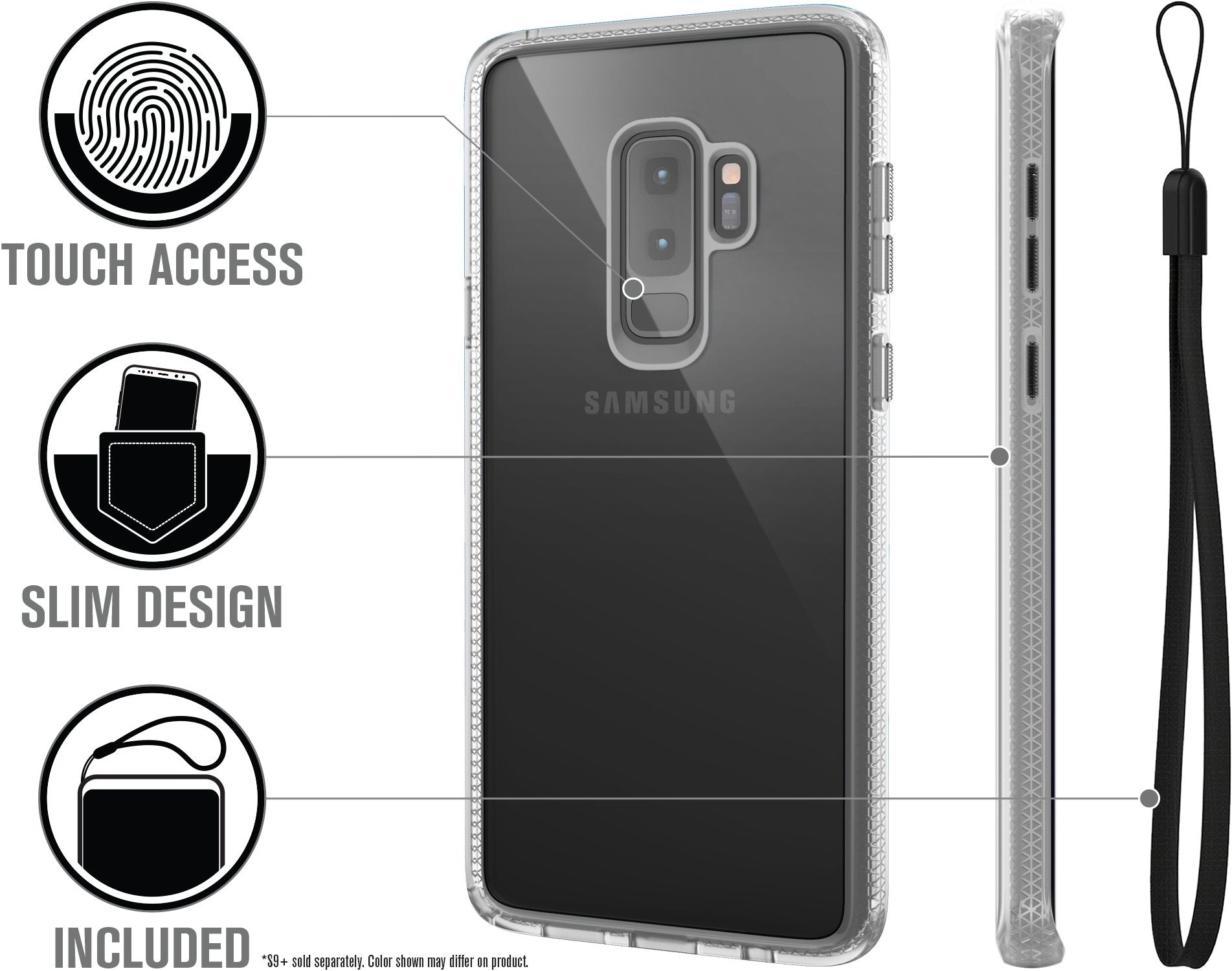 CATDROPGS9+CLR | Impact Protection Case for Samsung Galaxy S9 Plus