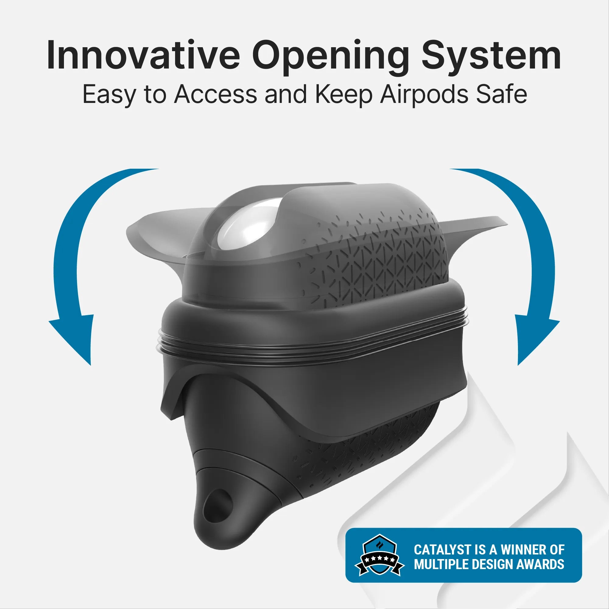 AirPods Pro (Gen 2/1) - Waterproof Case + Carabiner