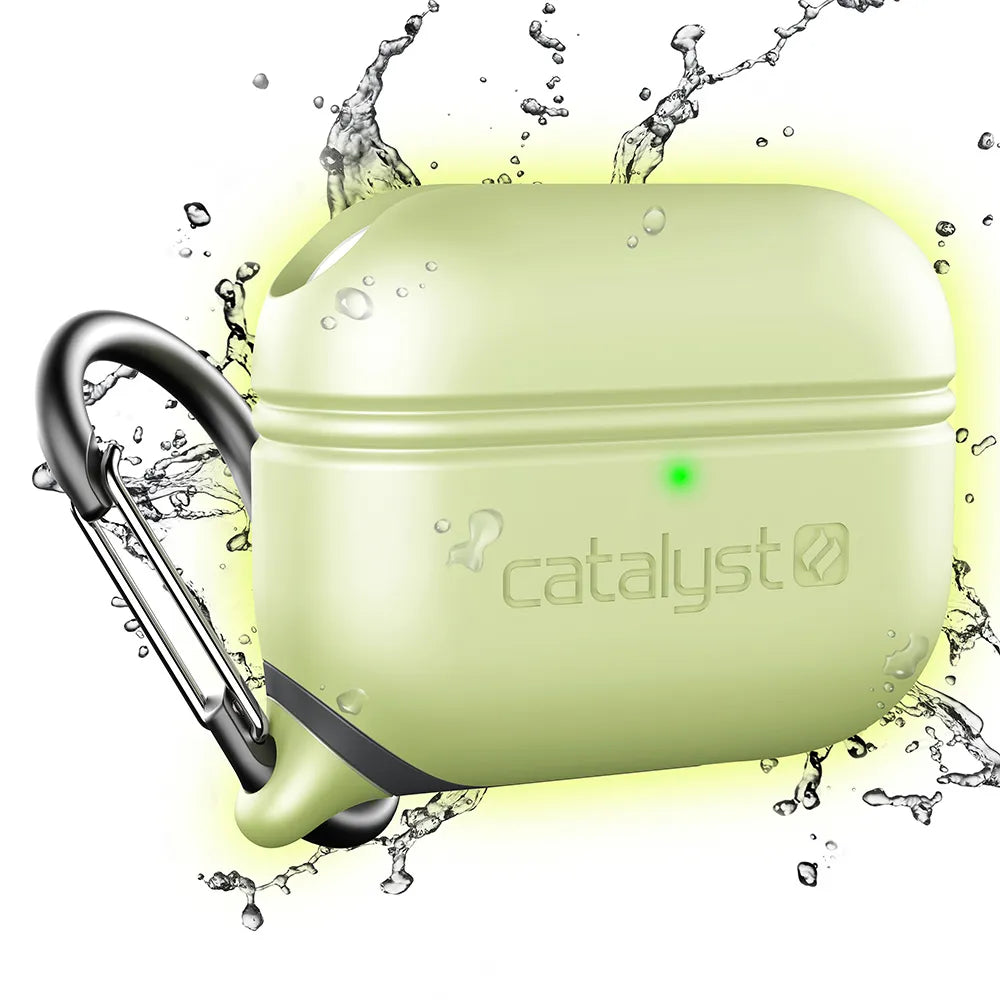 AirPods Pro (Gen 2/1) - Waterproof Case + Carabiner
