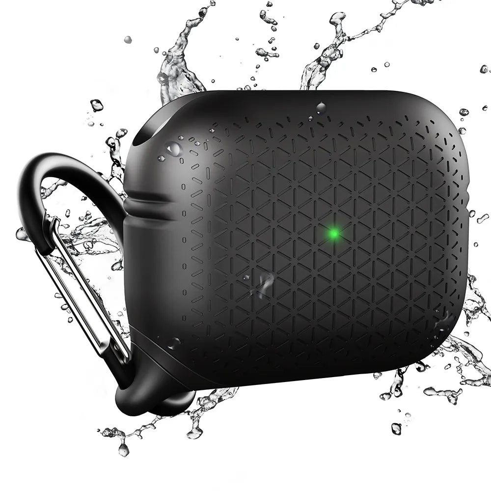 AirPods Pro (Gen 2/1) - Waterproof Case + Carabiner