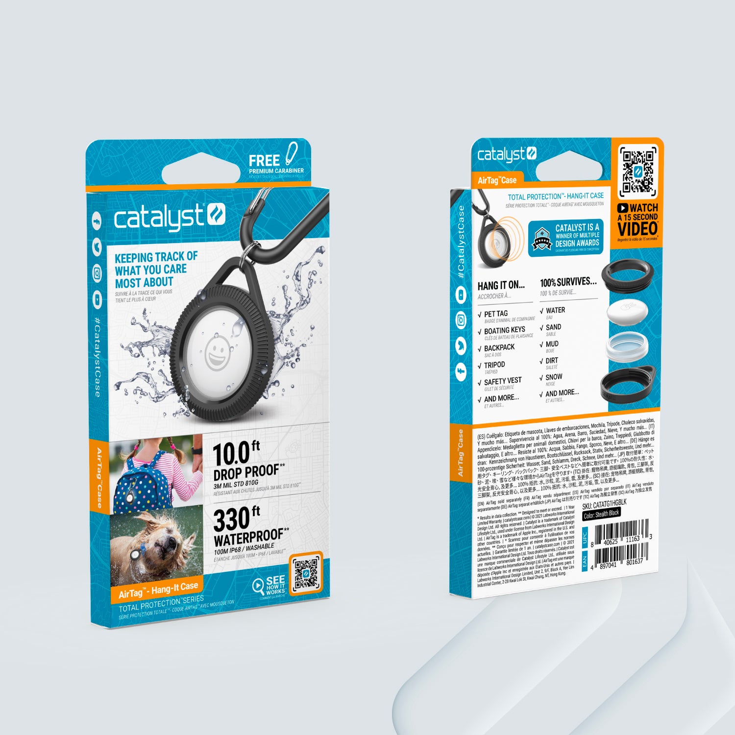 AirTag - Total Protection Case, Hang-It-UK
