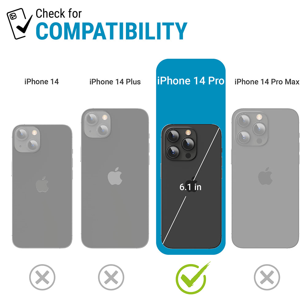 CATIPHO14BLKMP-FBA | Catalyst Check that your device is compatible with this case which works with iPhone 14 Pro, NOT iPhone 14, iPhone 14 Plus or iPhone 14 Pro Max.