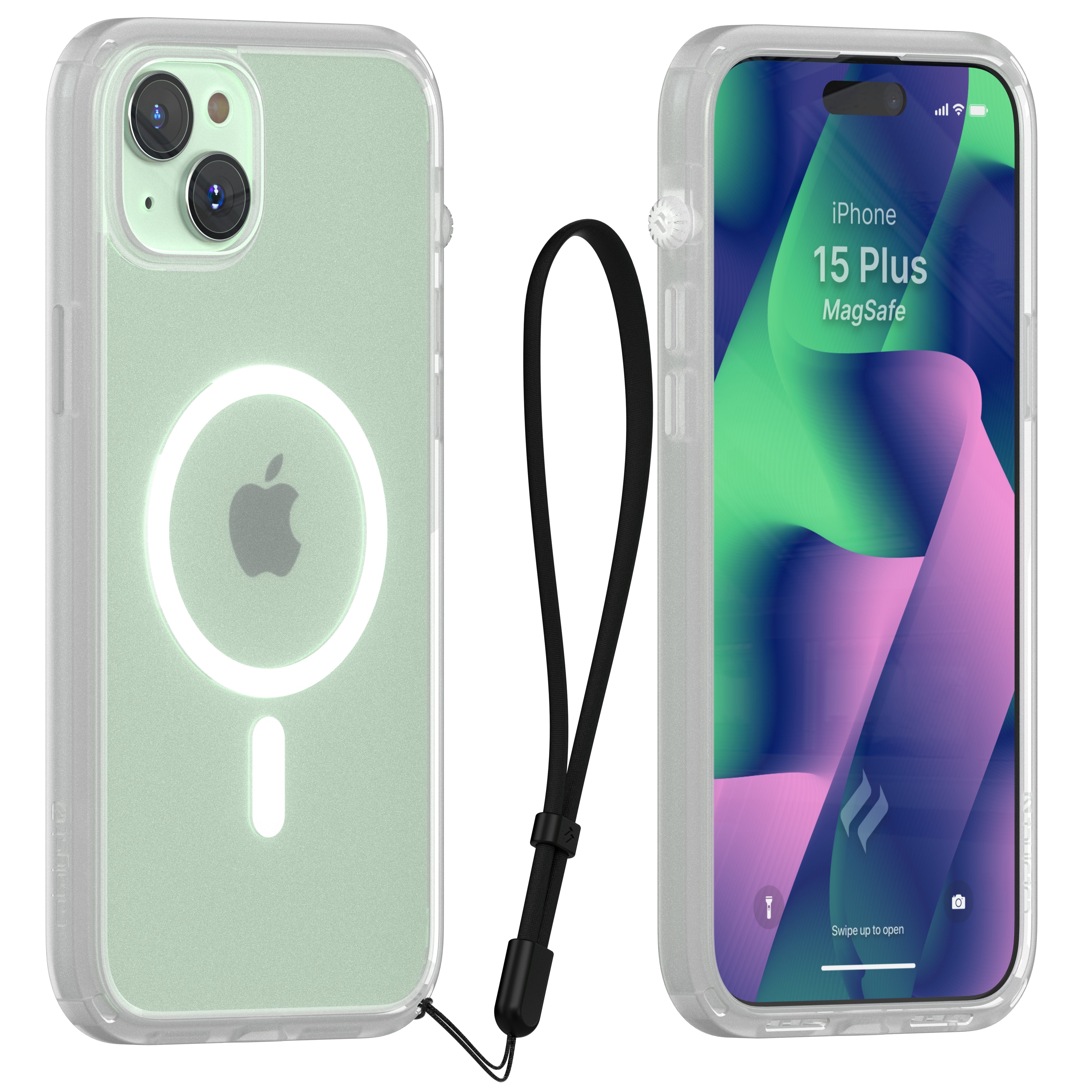 CATDMSPH15CLRL-FBA | iPhone 15 Plus in Catalyst Influence Case, MagSafe Compatible