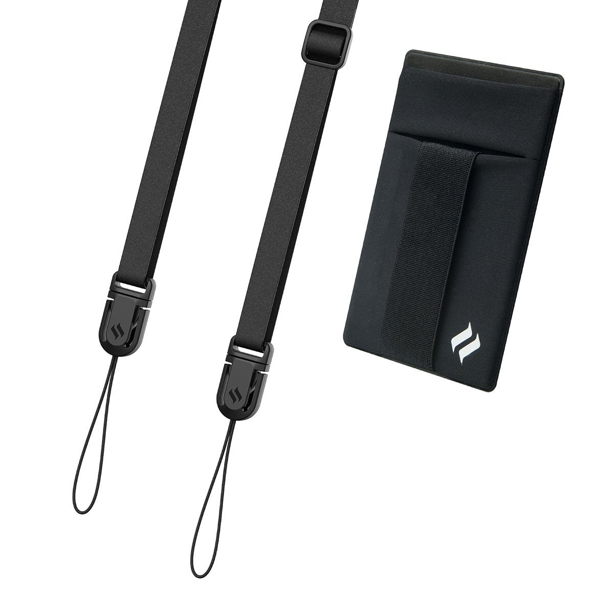 Stick On Wallet & Shoulder Strap Bundle-UK