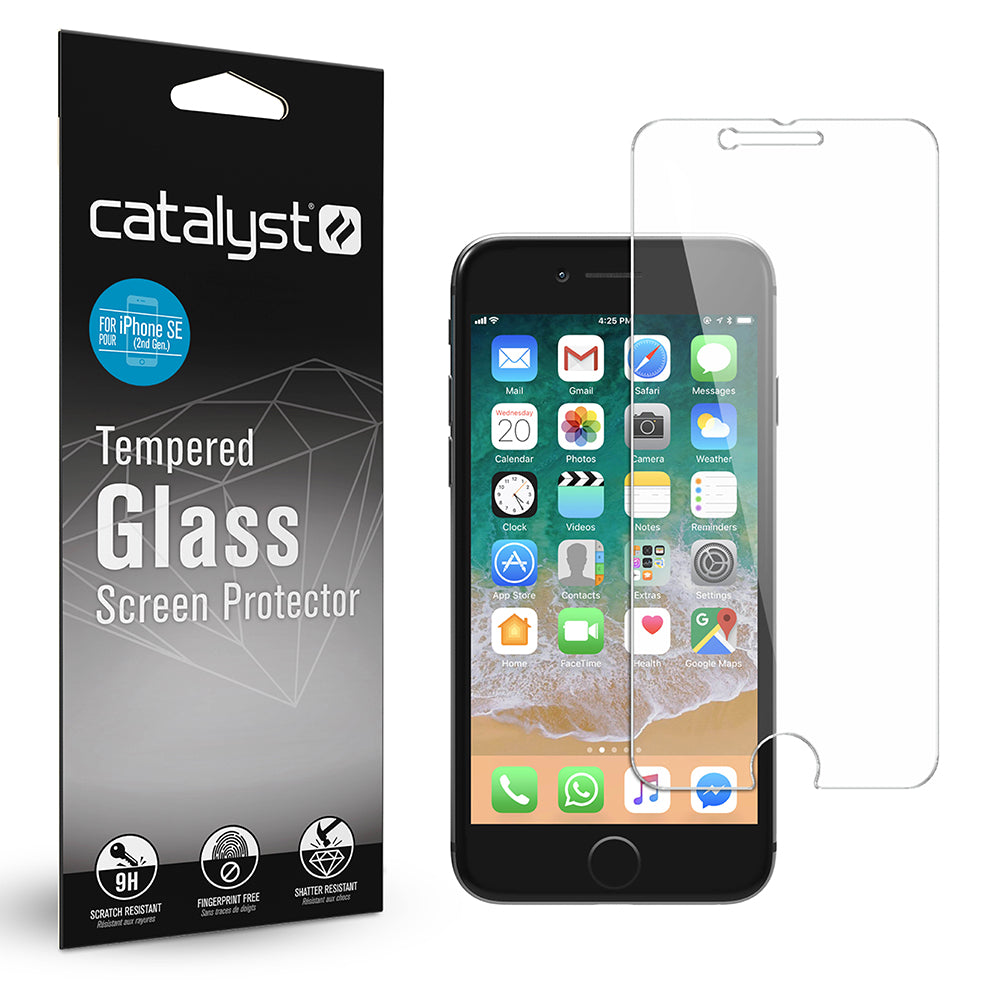 iPhone SE (Gen 2) - Tempered Glass Screen Protector-CA