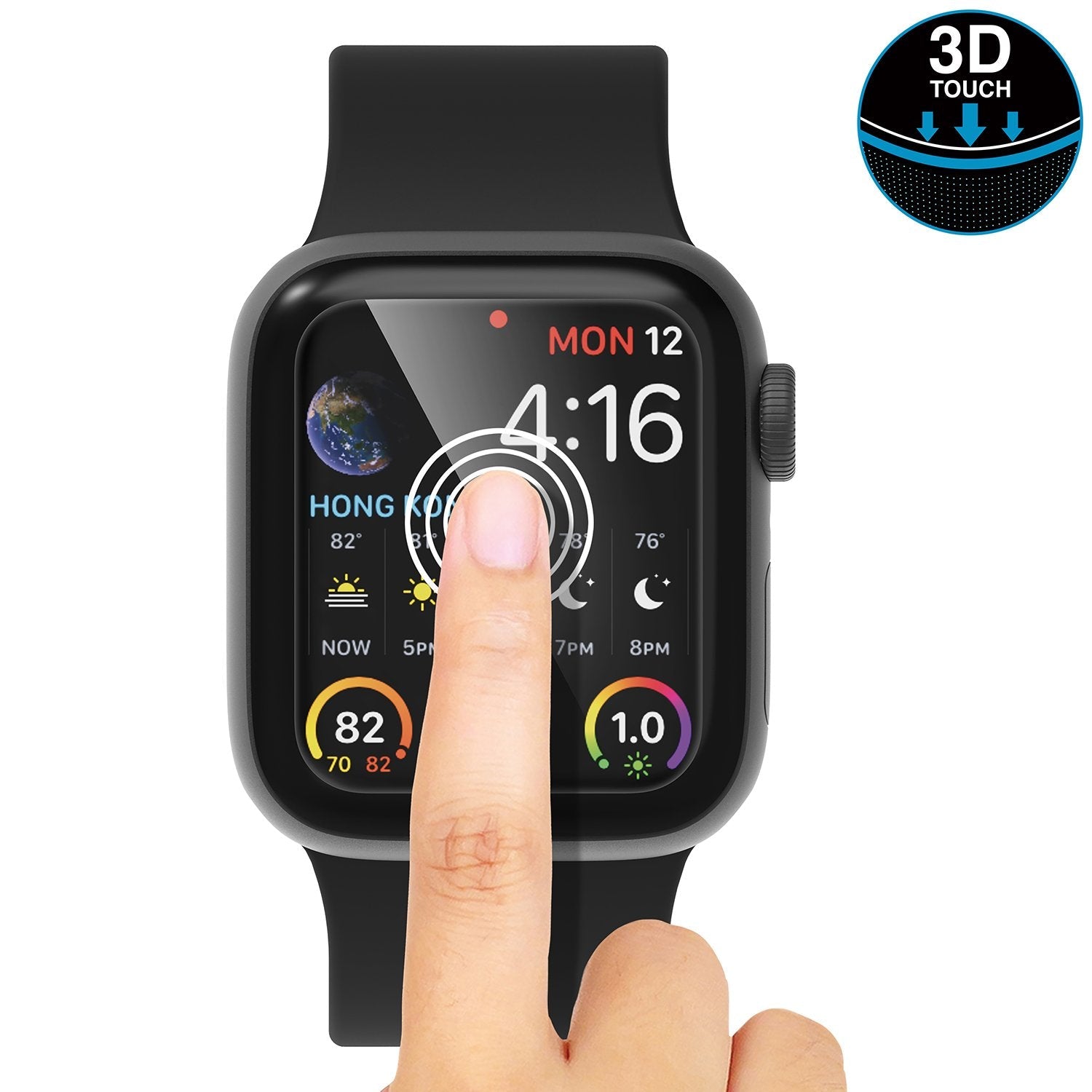 CATTPU40WAT4 | Screen Protector for 40mm Apple Watch - 2 Pack