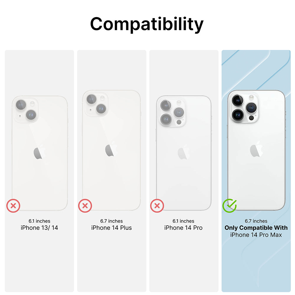 iPhone 14 Pro Max - Tempered Glass Screen Protector
