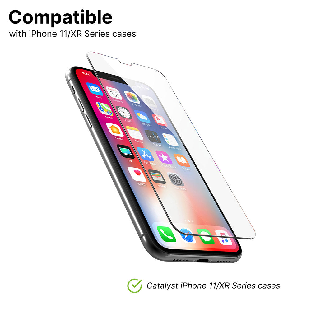iPhone 11/XR - Tempered Glass Screen Protector-UK