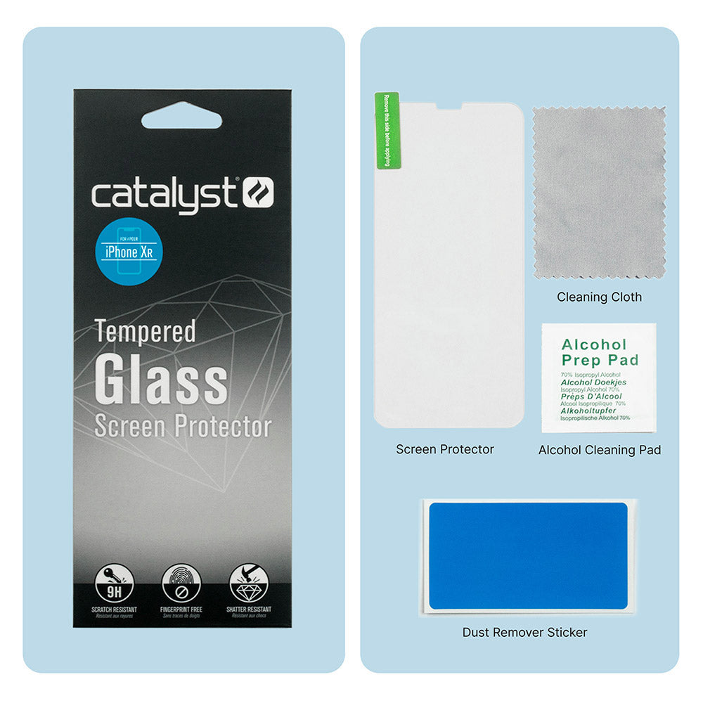iPhone 11/XR - Tempered Glass Screen Protector-UK