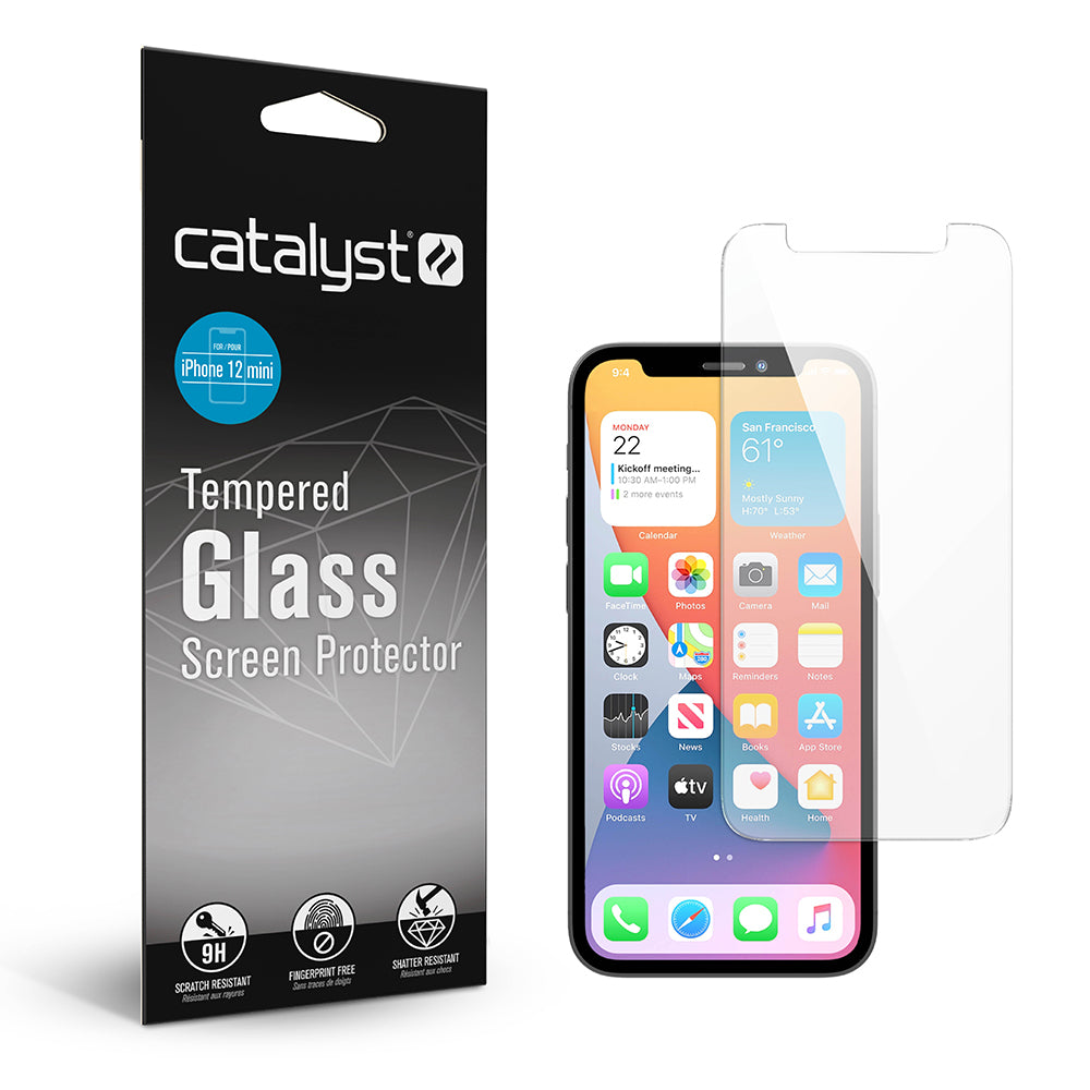 iPhone 12 mini - Tempered Glass Screen Protector-UK