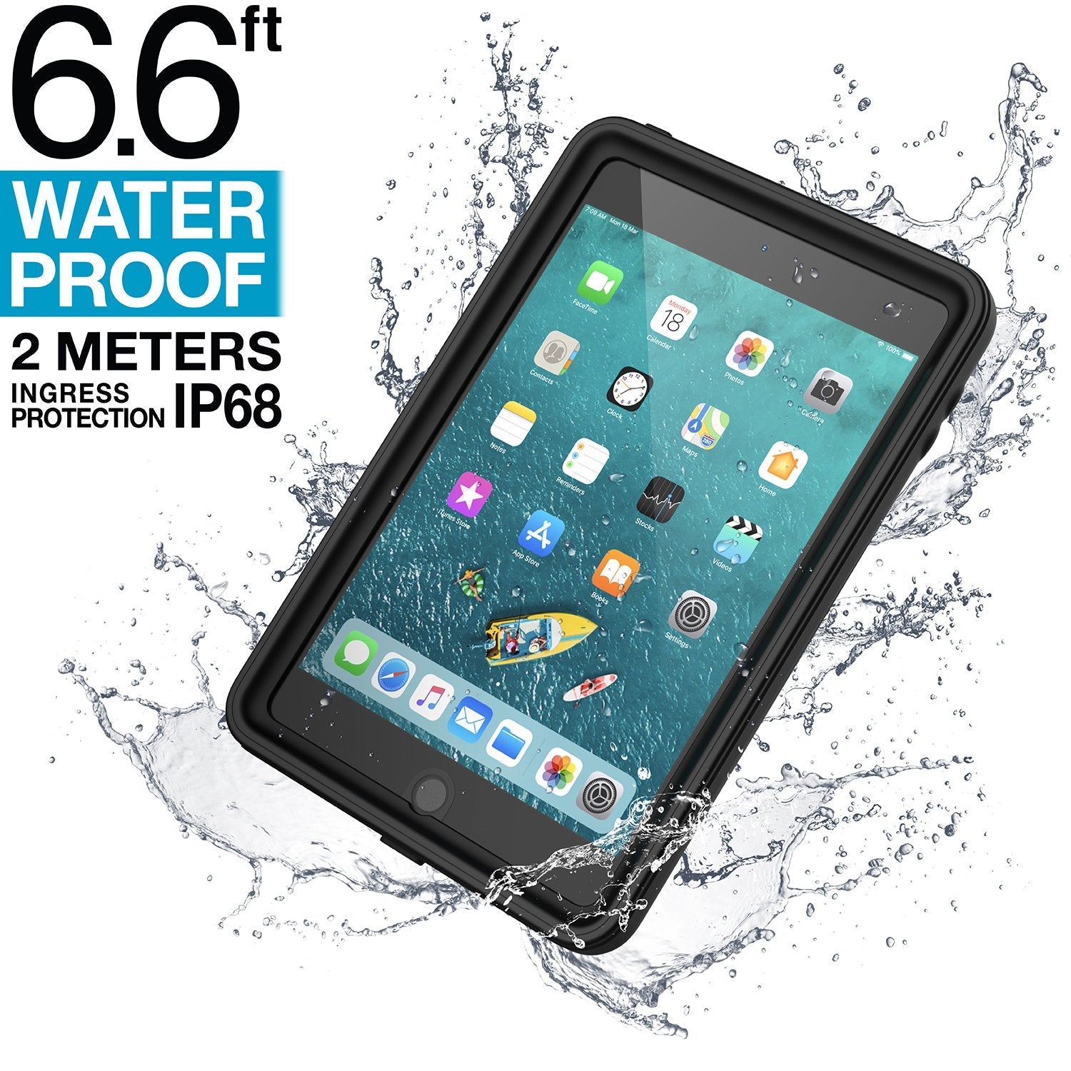 CATIPDMI5BLK | Waterproof Case for iPad mini 5