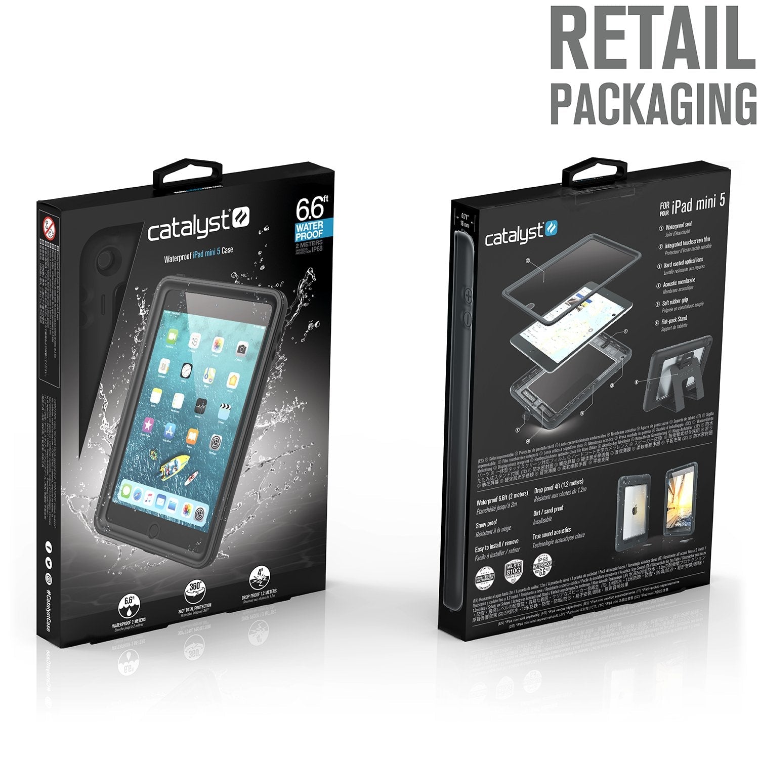 CATIPDMI5BLK | Waterproof Case for iPad mini 5