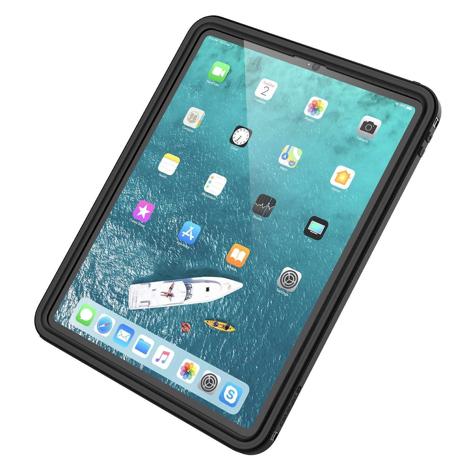 CATIPDPRO12BLK3 | Waterproof Case for 12.9" iPad Pro (2018/3rd gen)