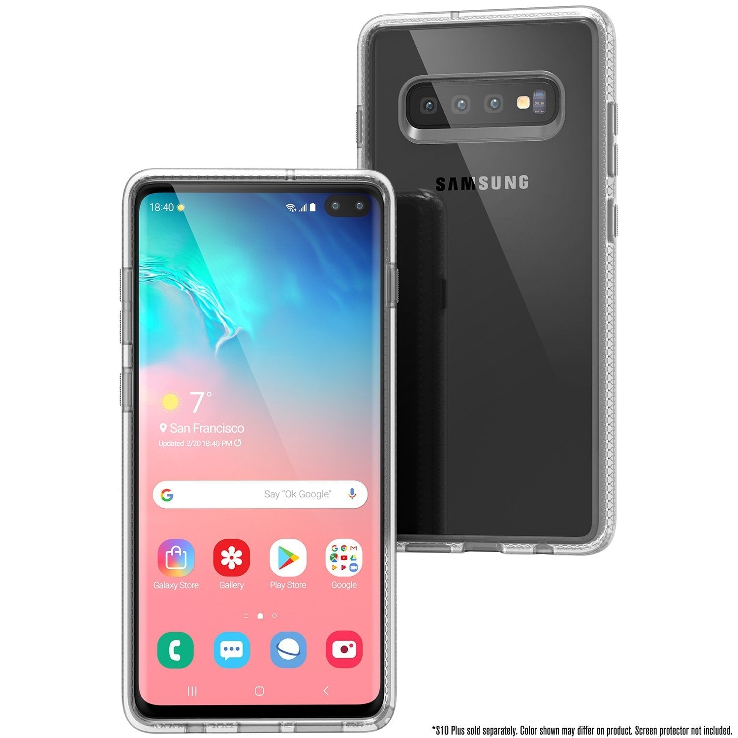 CATDRPGS10+CLR | Impact Protection Case for Samsung Galaxy S10 Plus