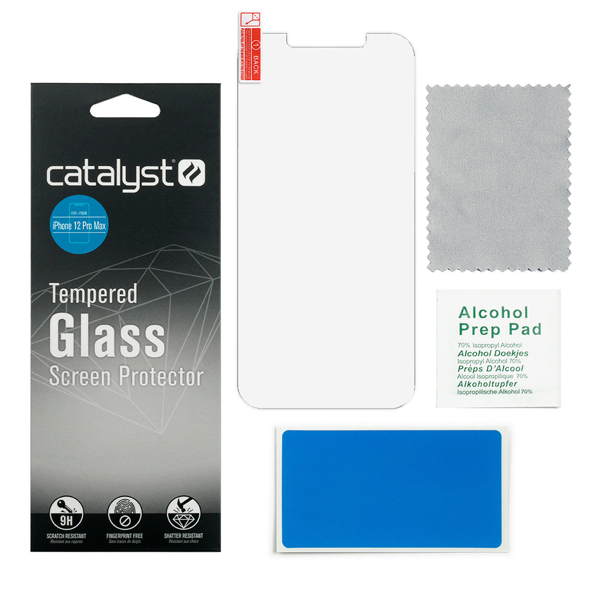 iPhone 12 Pro Max - Tempered Glass Screen Protector-EU