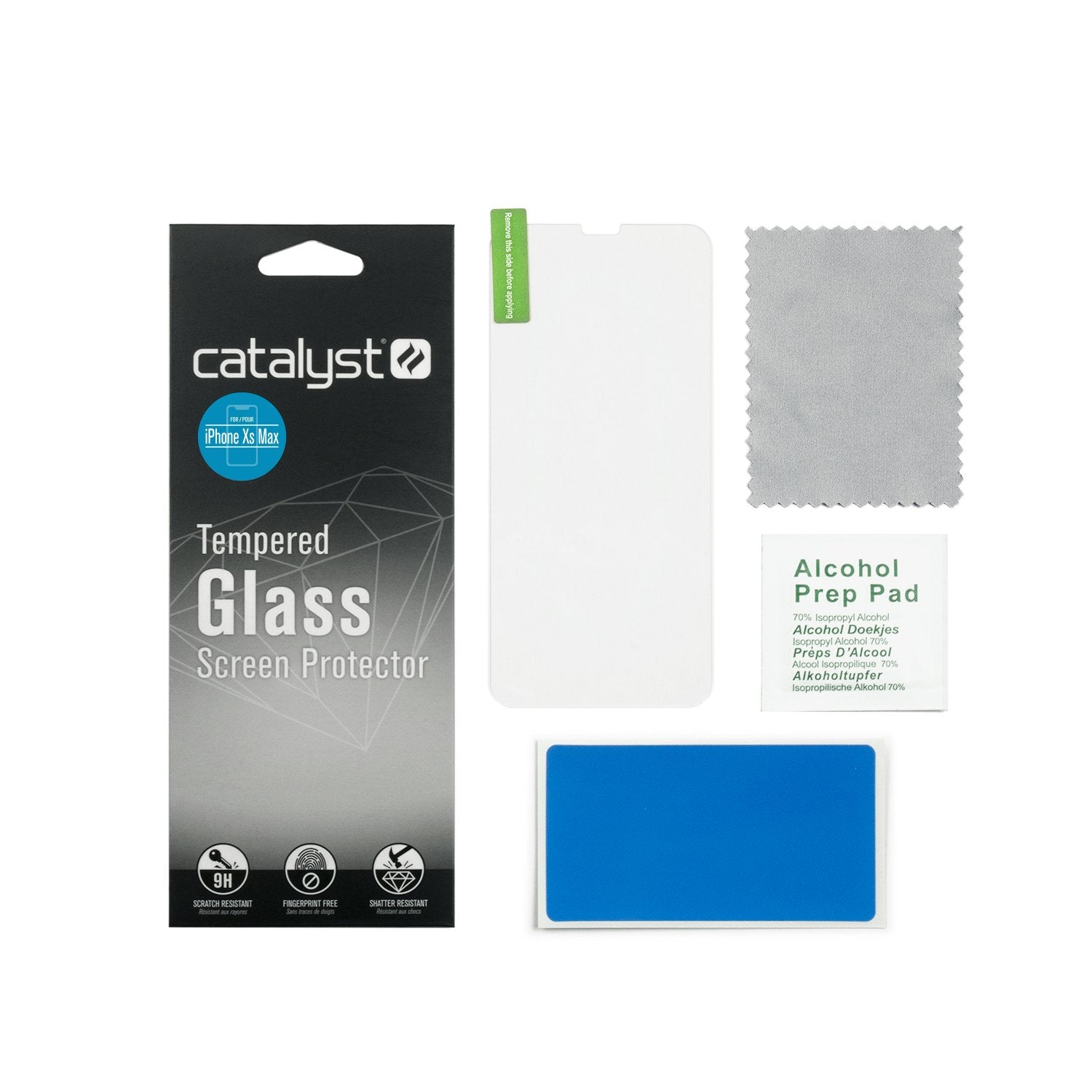 CATGLASIPHOXL | Tempered Glass Screen Protector for iPhone Xs Max & 11 Pro Max