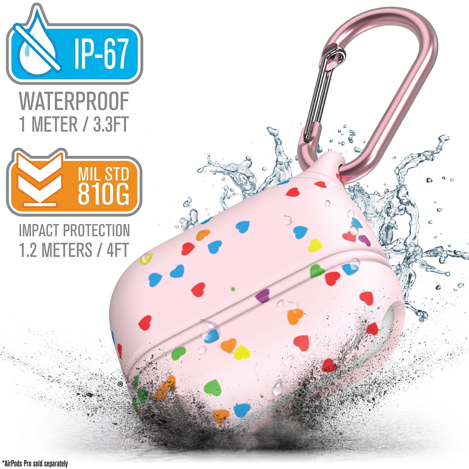 CATAPLAPDPROSWT | Waterproof Case for AirPods Pro - Special Edition