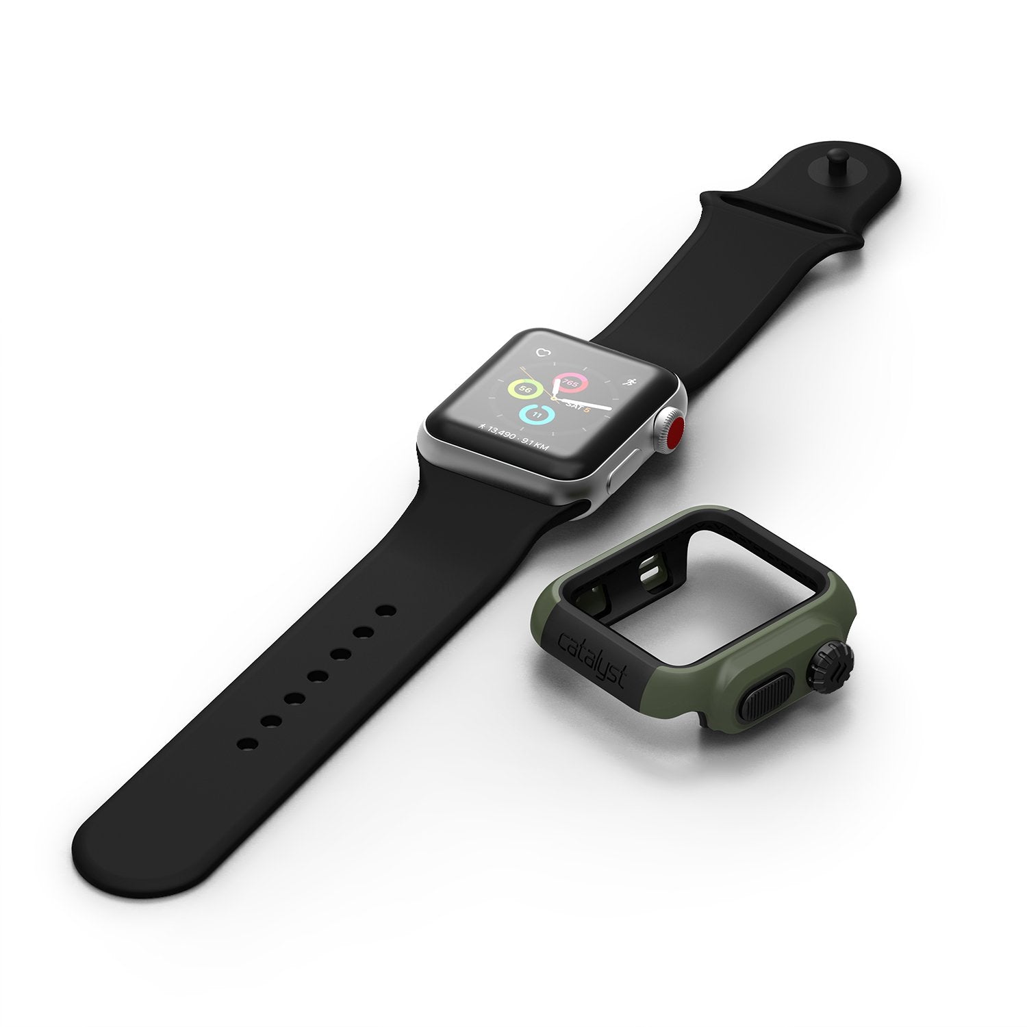 CAT38DROP3GRN | Impact Protection Case for 38mm Apple Watch Series 2 and 3