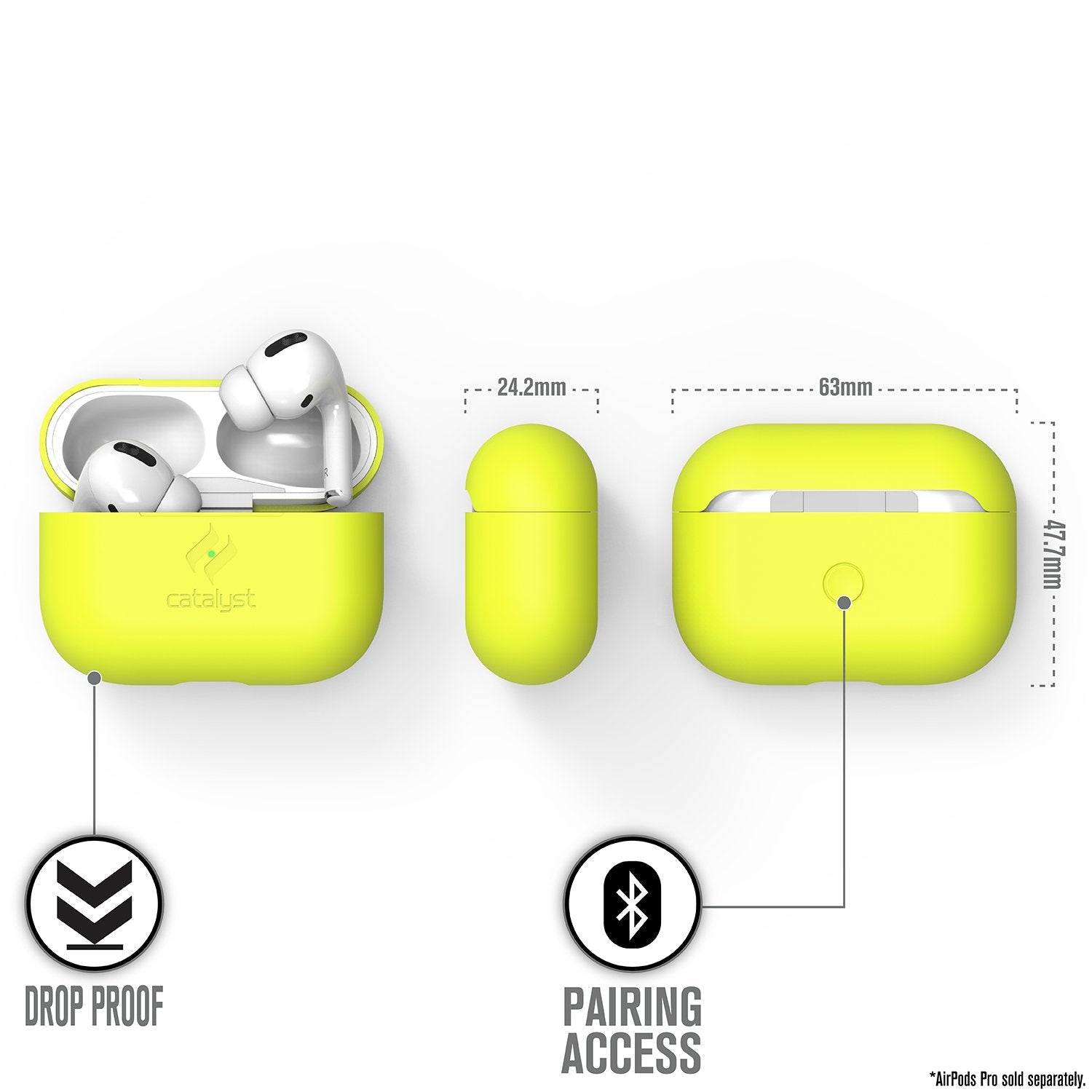 CATAPDPROFLTYEL | Slim Case for AirPods Pro