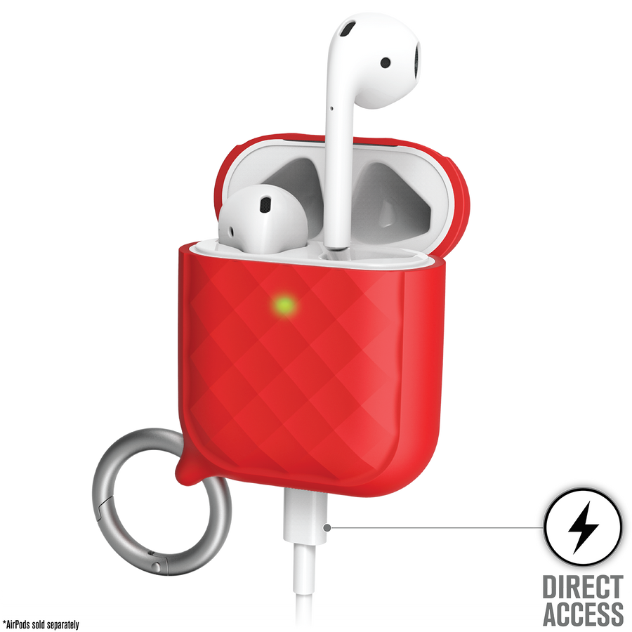 CATAPDCIRRED | Clip Ring Case for AirPods
