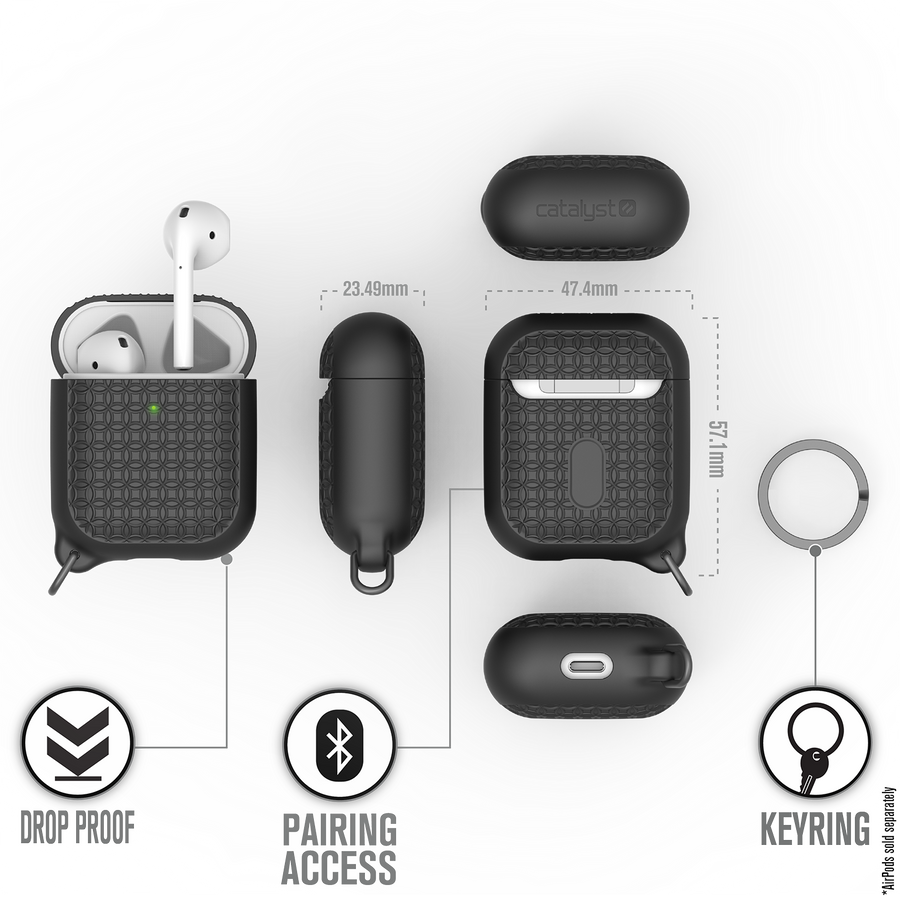 CATAPDKEYBLK | Keyring Case for AirPods