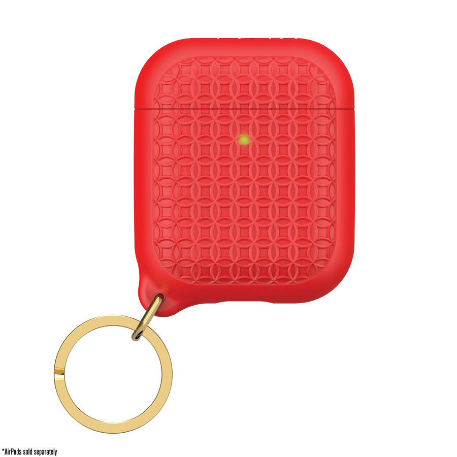 CATAPDKEYRED | Keyring Case for AirPods