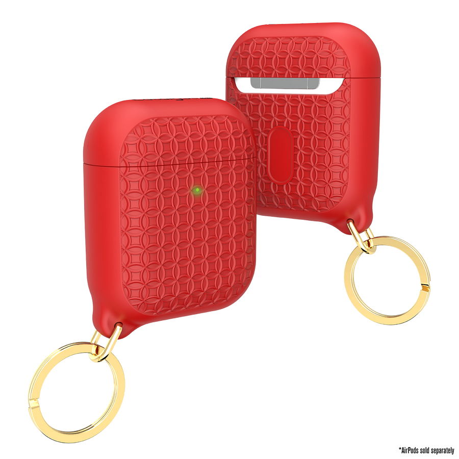 CATAPDKEYRED | Keyring Case for AirPods