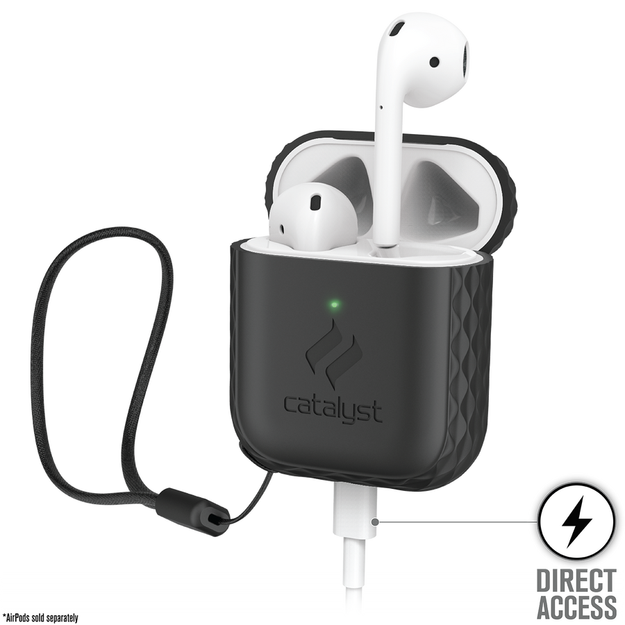 CATAPDLANBLK | Lanyard Case for AirPods