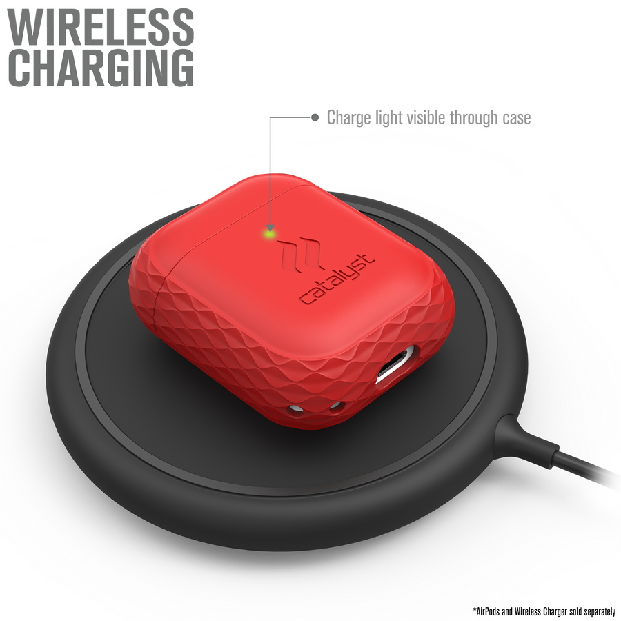 CATAPDLANRED | Lanyard Case for AirPods