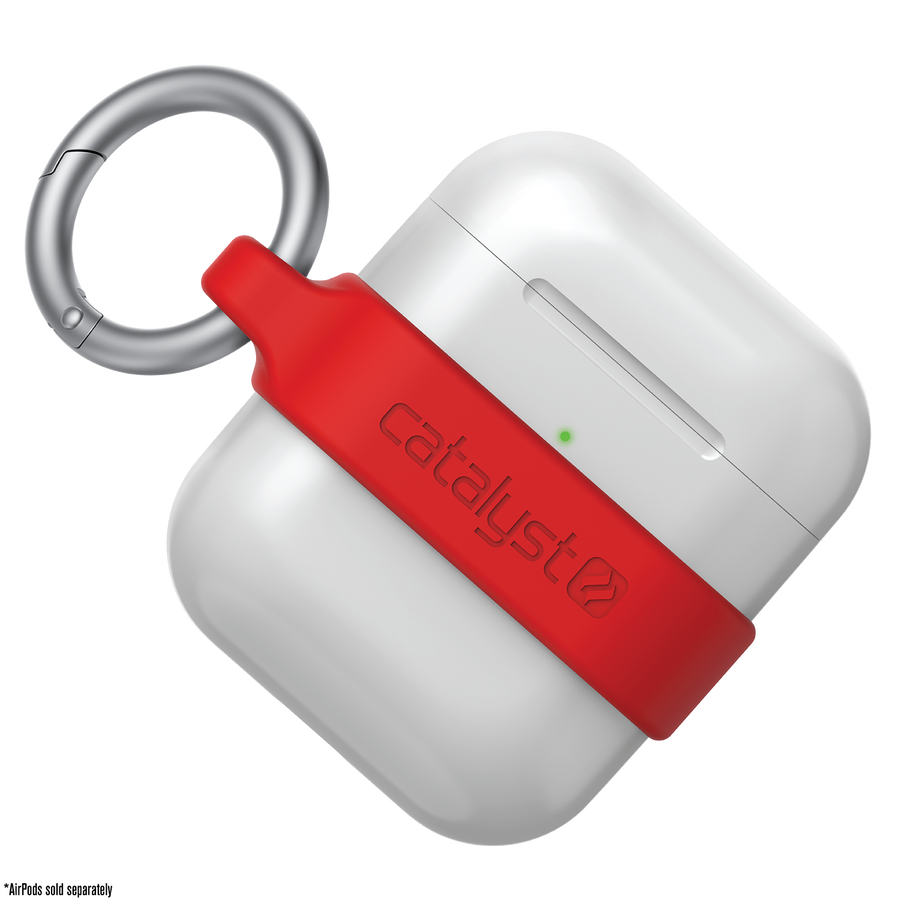 CATAPDLOOPRED | Minimalist Case for AirPods