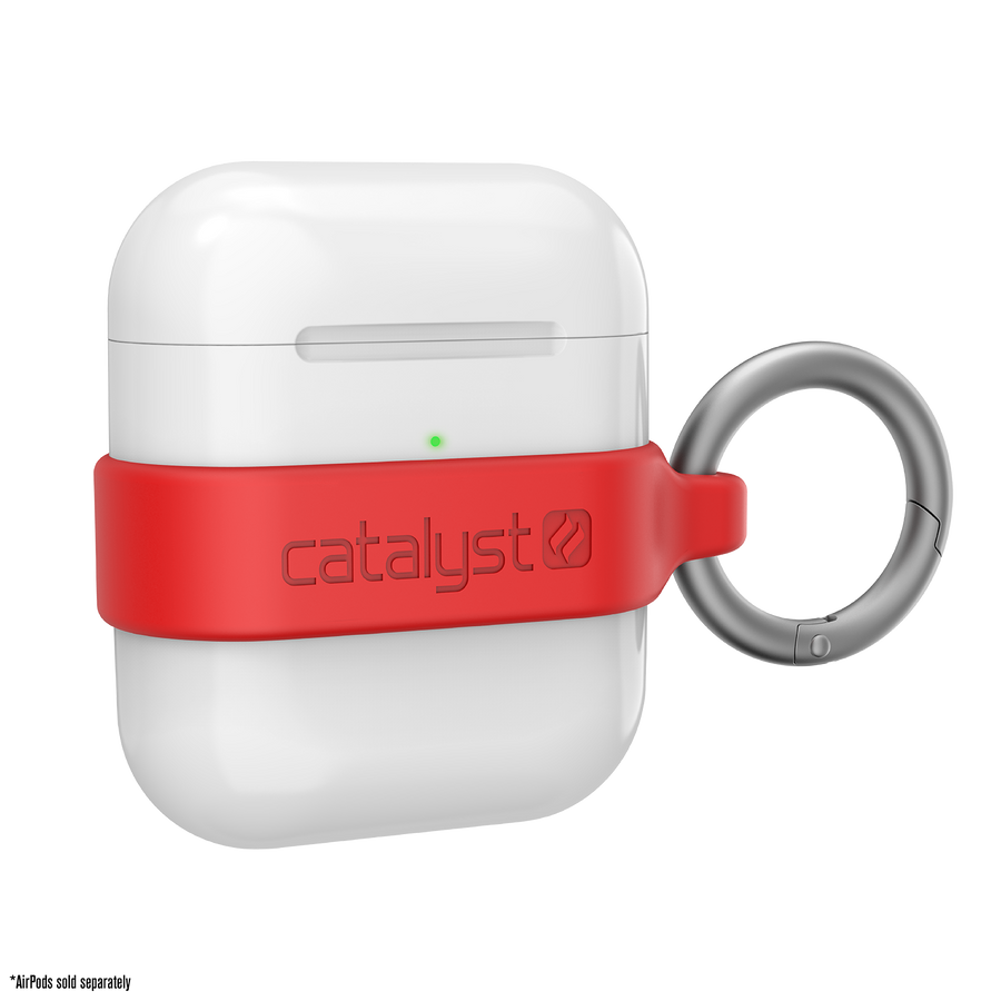 CATAPDLOOPRED | Minimalist Case for AirPods