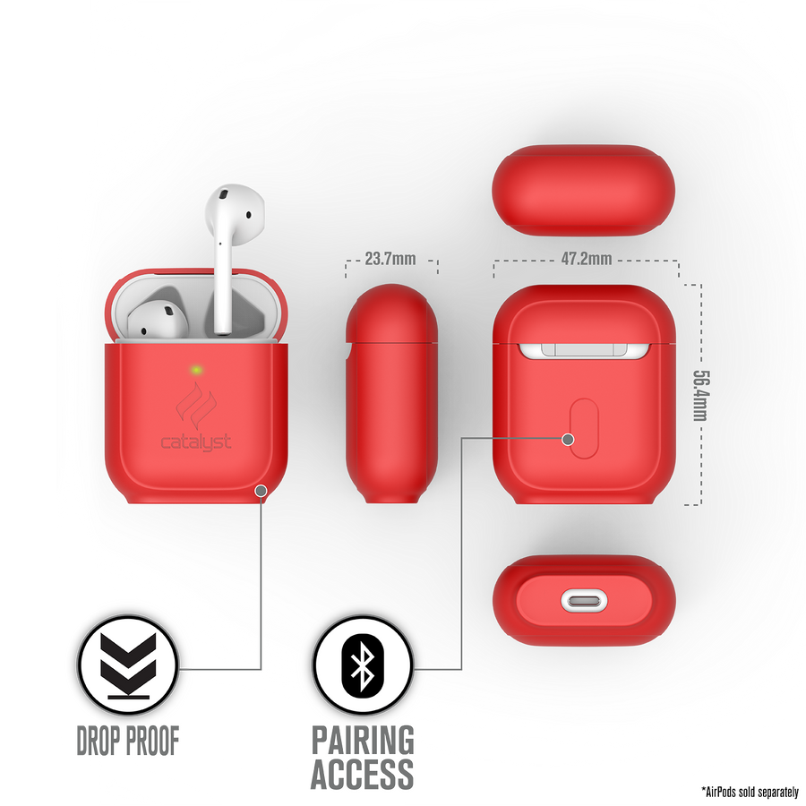 CATAPDSTDRED | Standing Case for AirPods