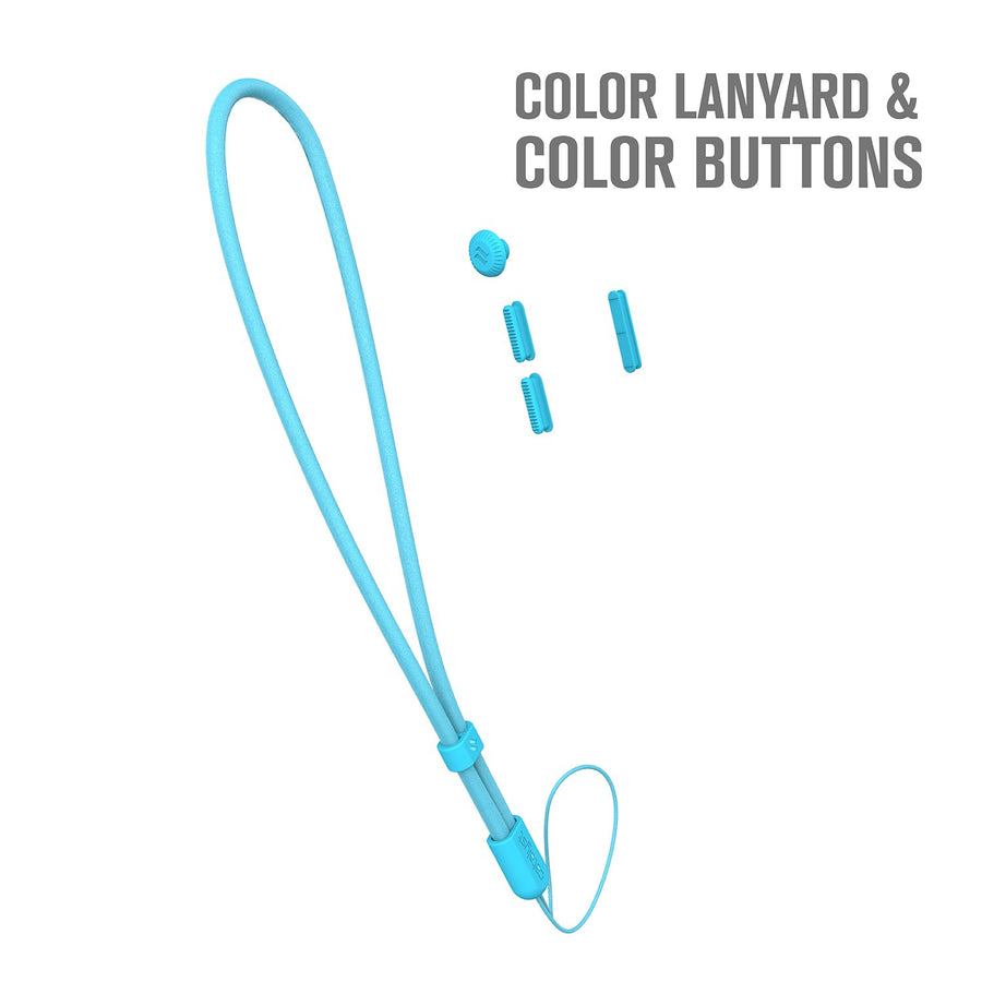 CATBUN01BLU |  Blue Essentials Bundle Accessories - Lanyards & buttons