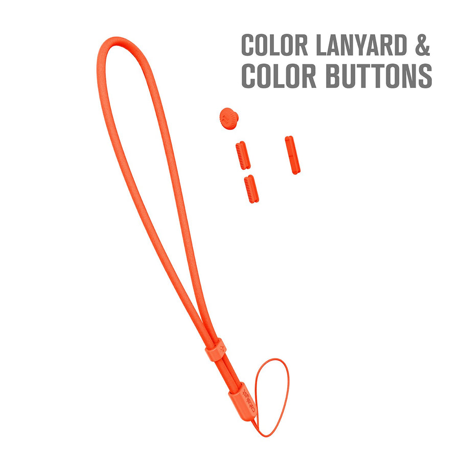 CATBUN01ORG | Essentials Bundle Accessories - Lanyards & buttons