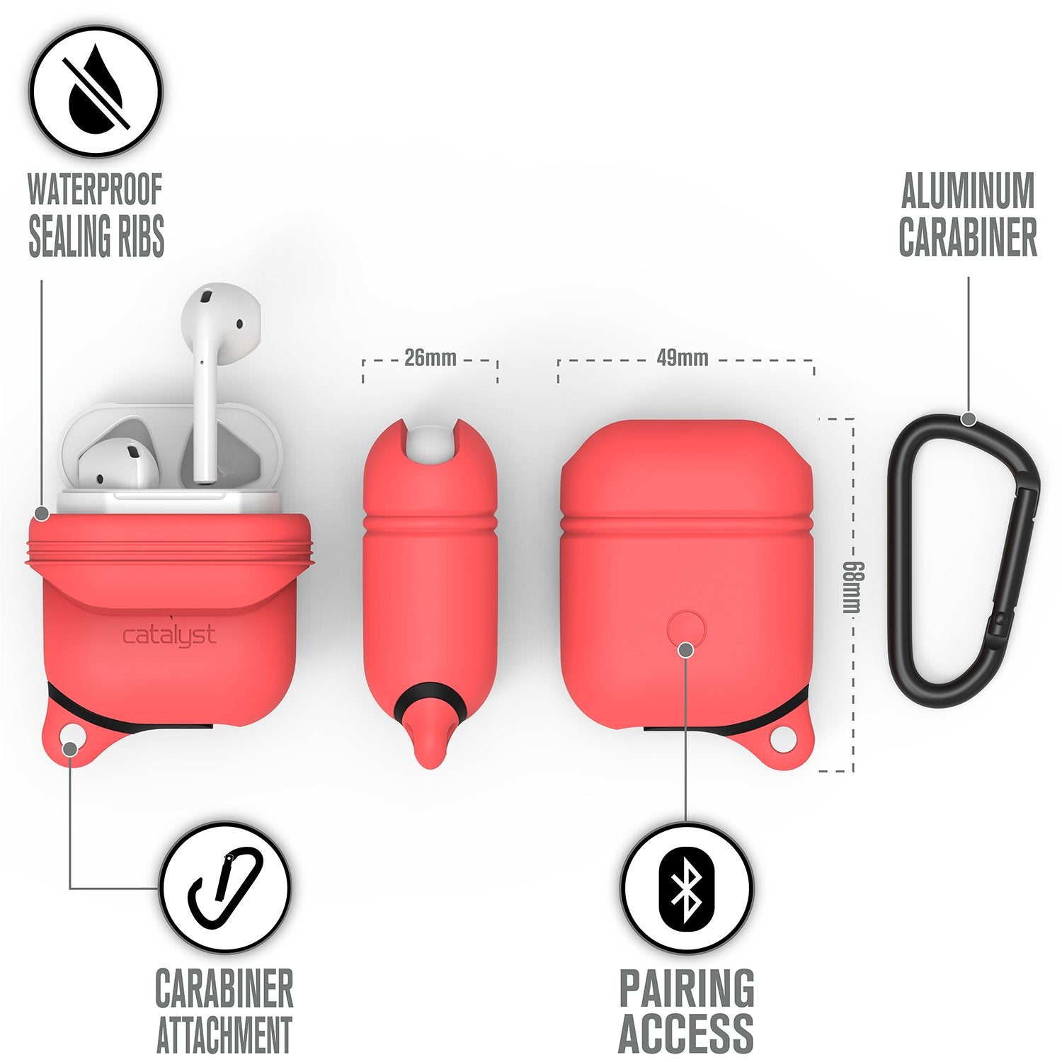 CATAPDCOR | Waterproof Case for AirPods