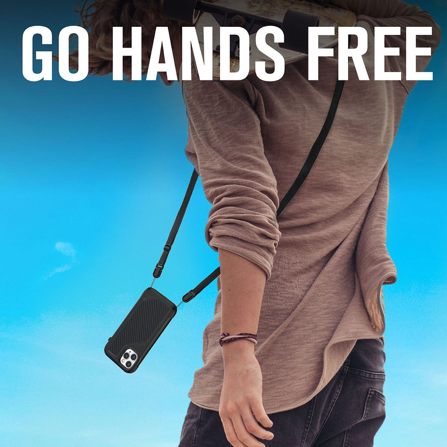 Stick On Wallet & Shoulder Strap Bundle
