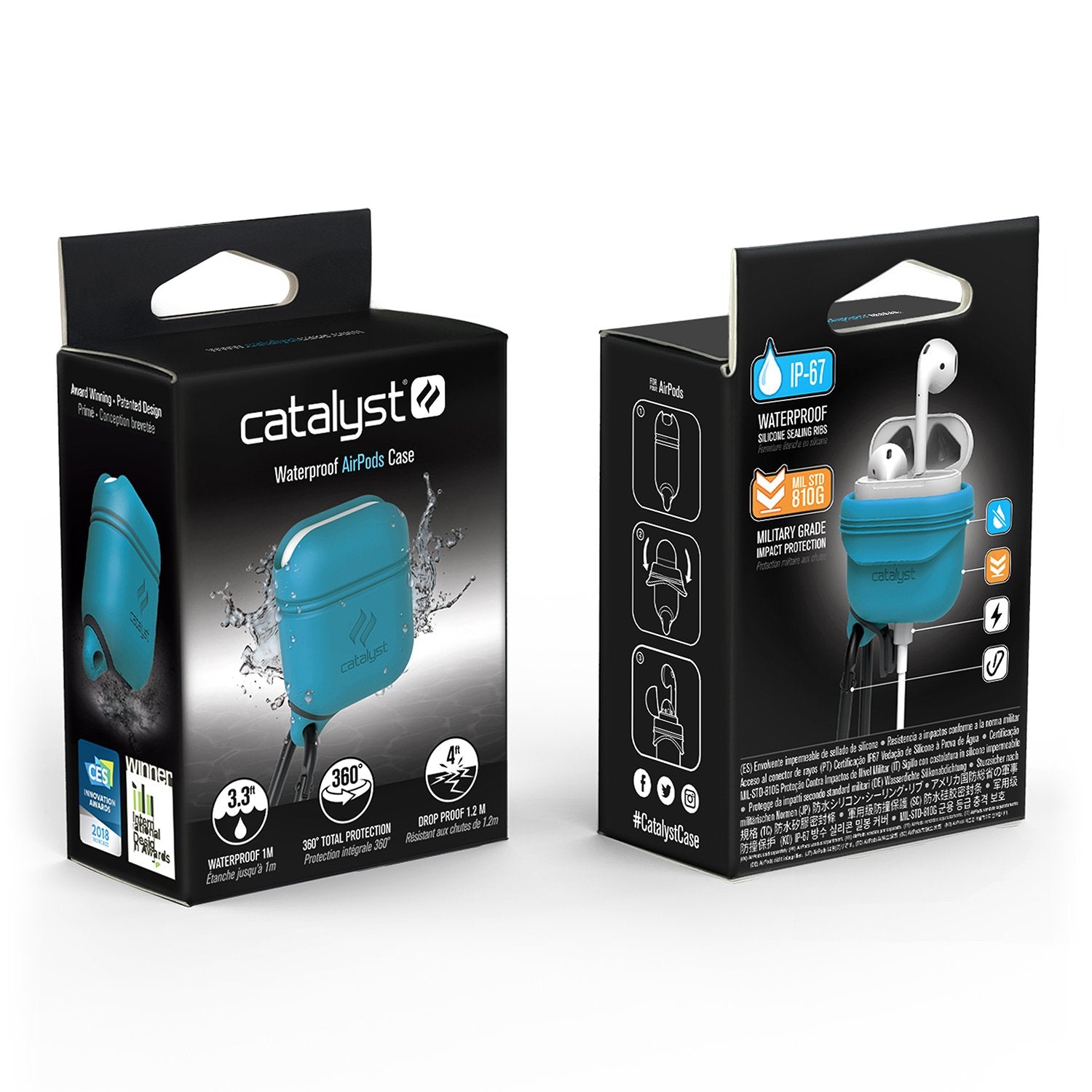 CATAPDTEAL | Waterproof Case for AirPods