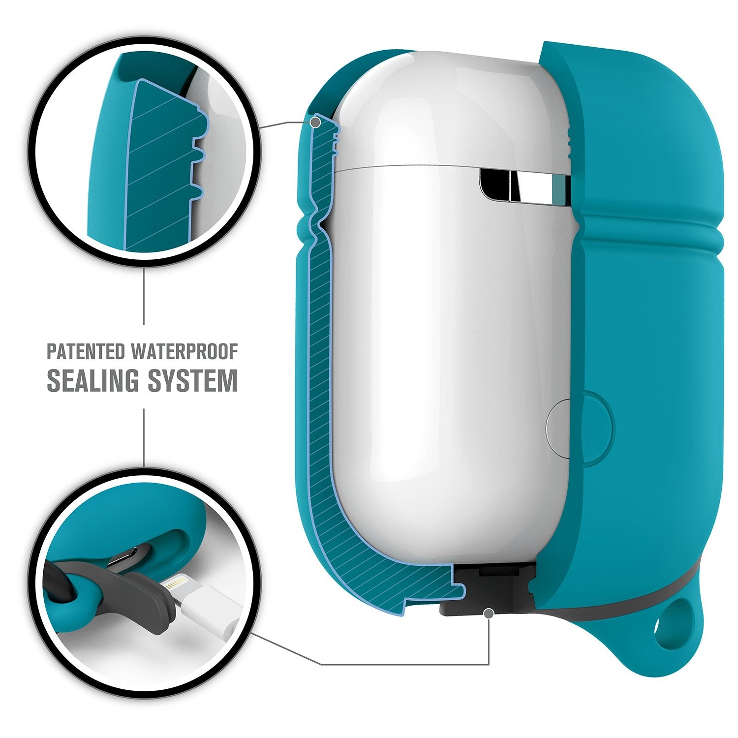 CATAPDTEAL | Waterproof Case for AirPods