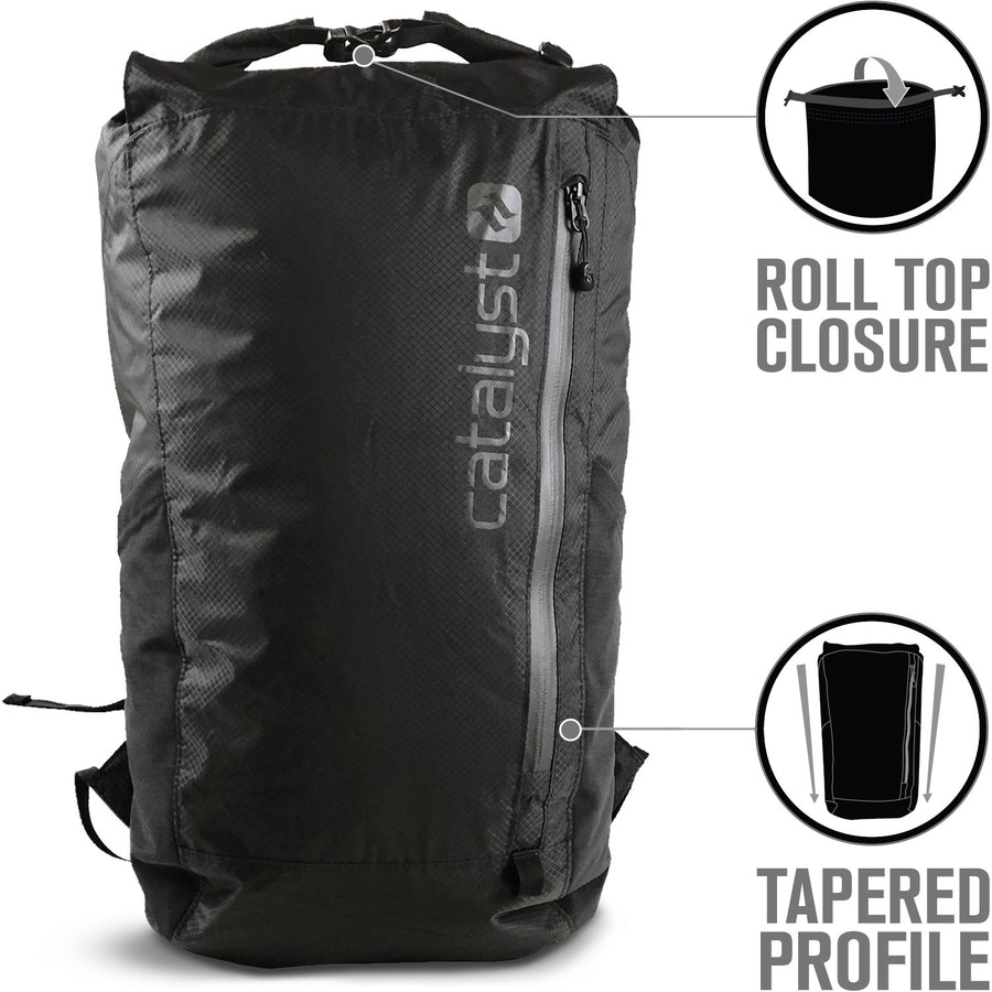 CAT20LWBPBLK | Waterproof 20L Backpack