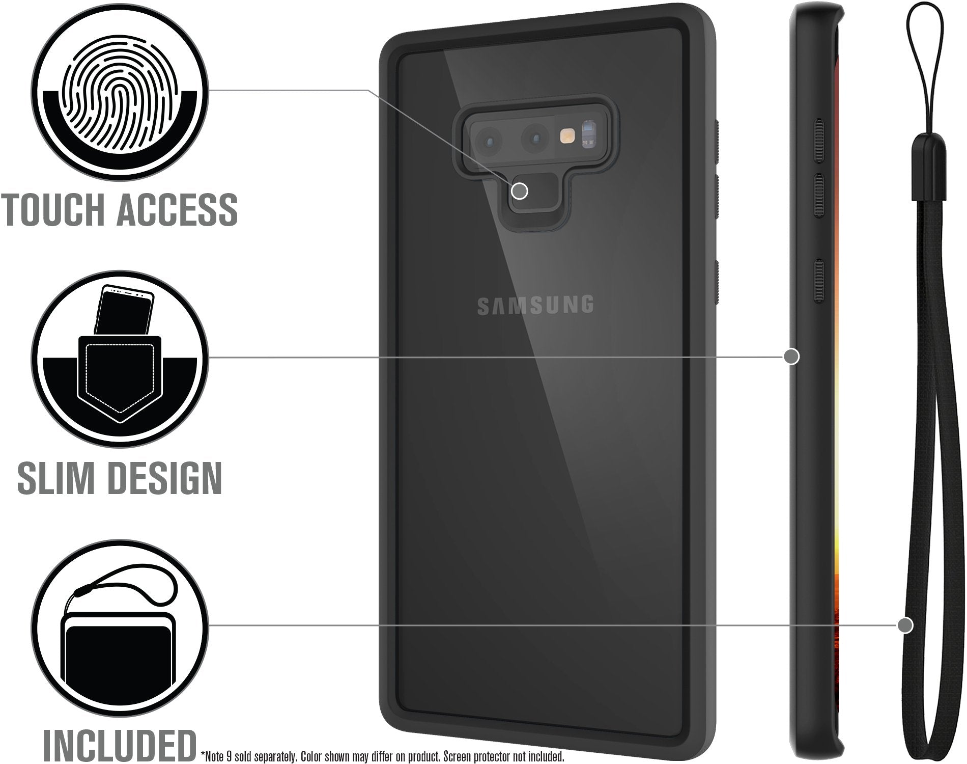 CATDRPGN9BLK | Impact Protection Case for Samsung Galaxy Note 9
